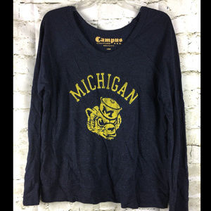Michigan Wolverines Campus Couture Shirt F85P